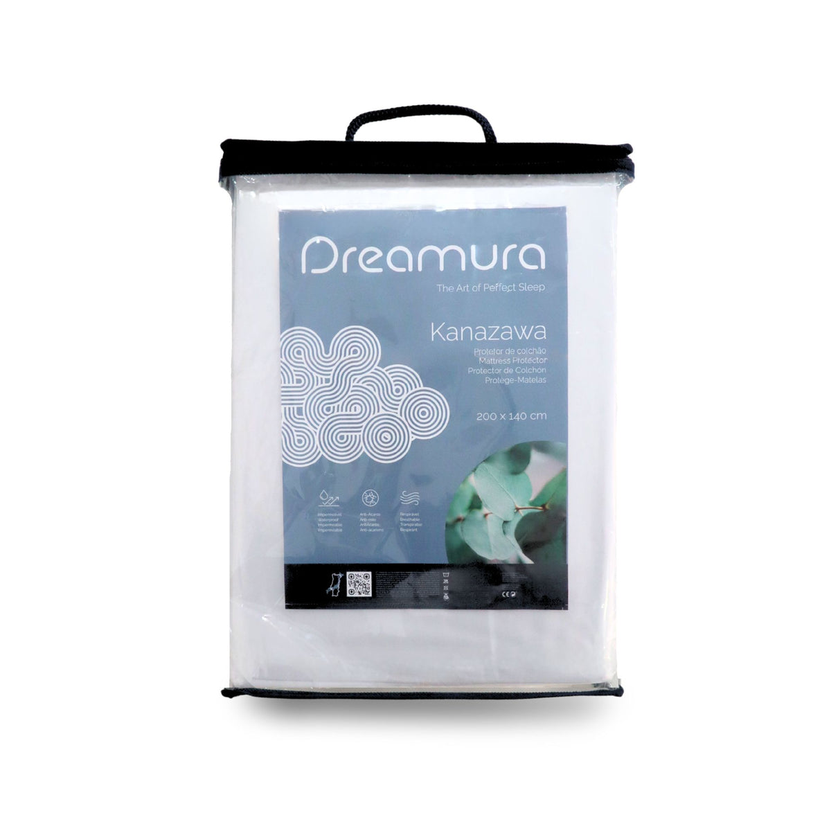 Protetor de Colchão Kanazawa Dreamura - protetor impermeável e respirável