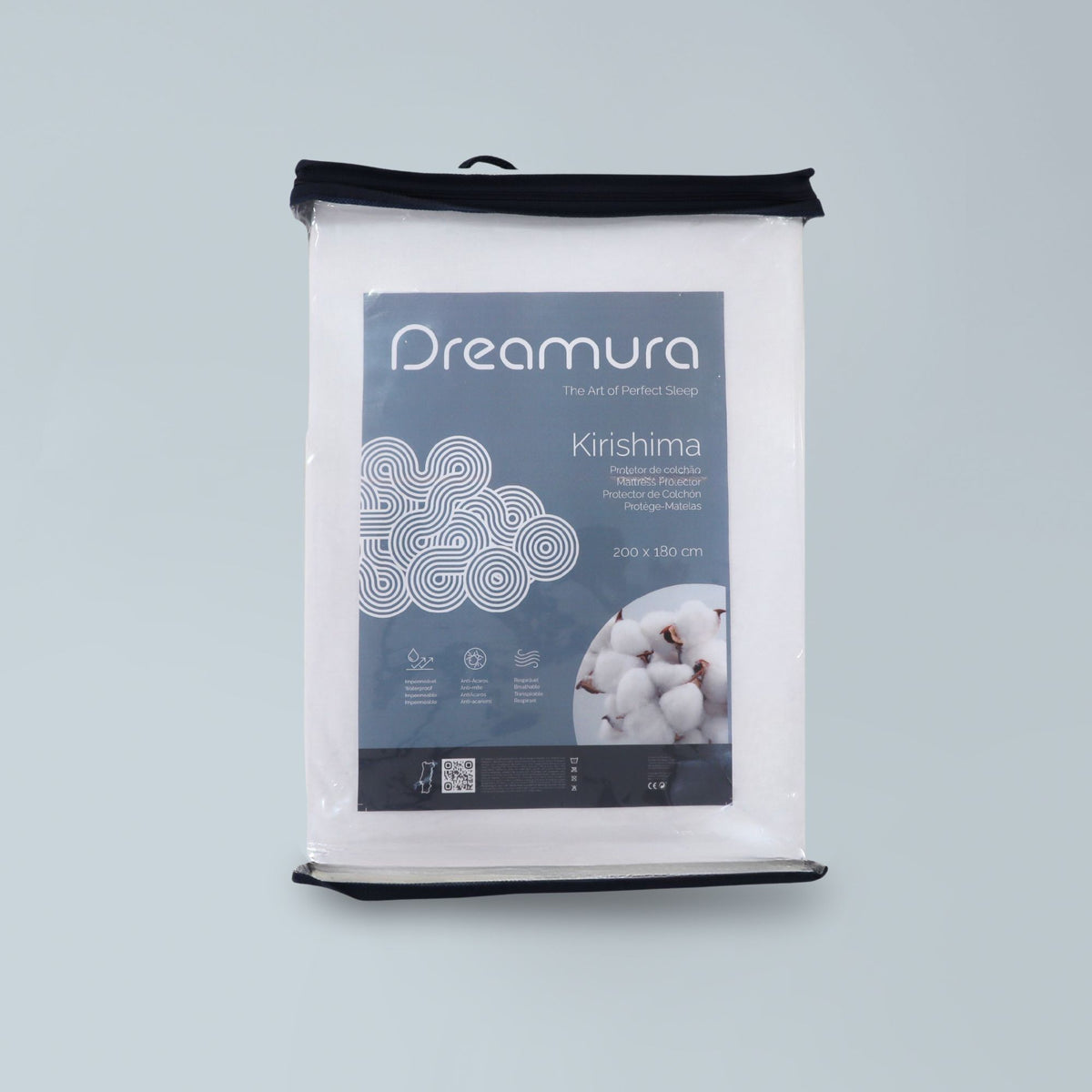 Protetor de Colchão Kirishima Dreamura - protetor em algodão respirável