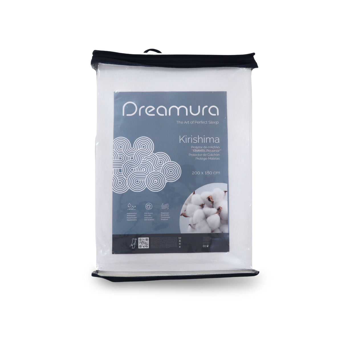Protetor de Colchão Kirishima Dreamura - protetor em algodão respirável