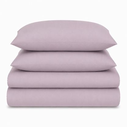 Capa Edredão Norudikku Malva Dreamura - detalhe do tecido de algodão