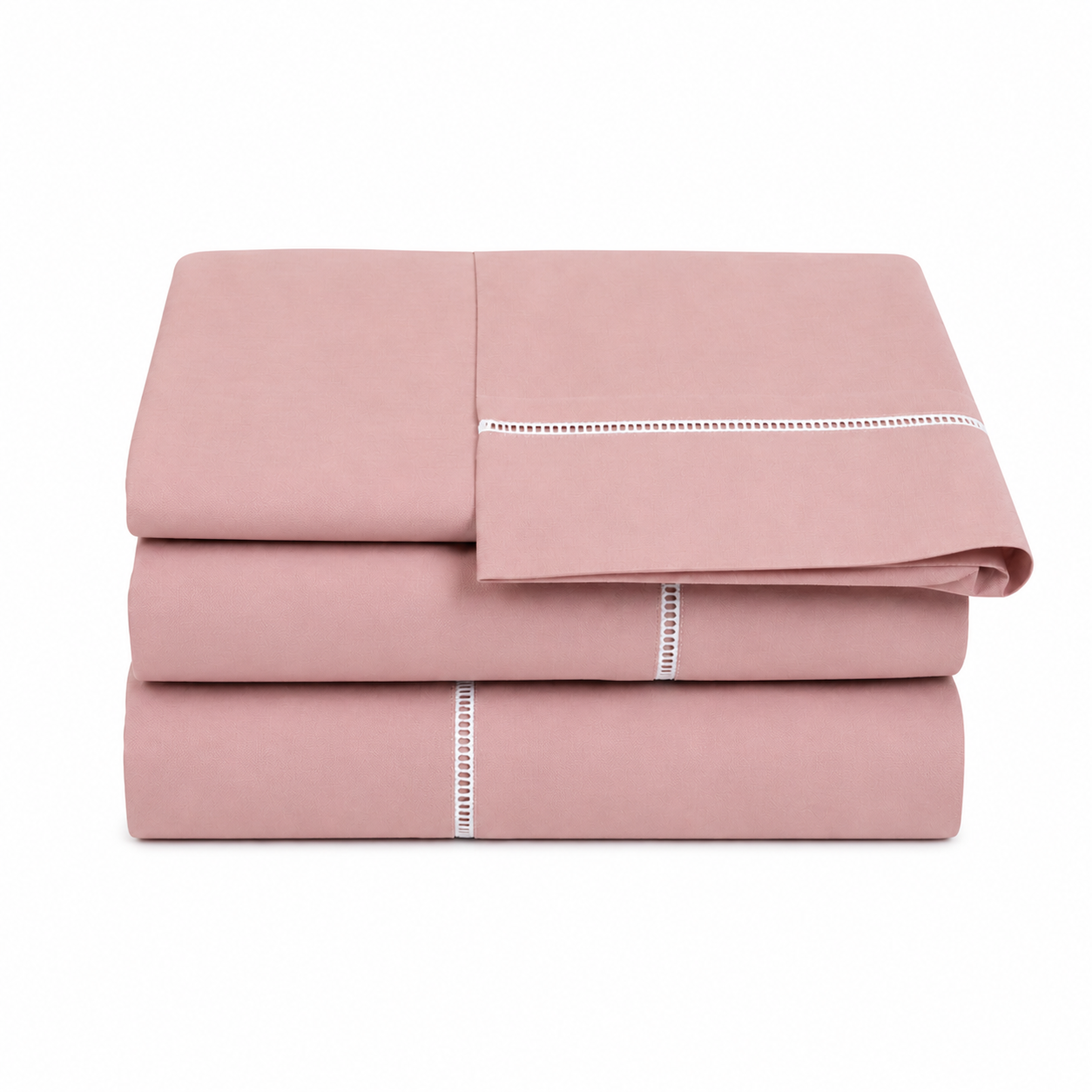 Conjunto Lençóis Bakuri Rosa Dreamura - detalhe do tecido