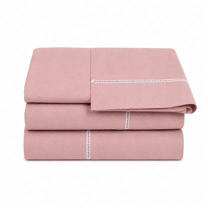 Conjunto Lençóis Bakuri Rosa Dreamura - detalhe do tecido