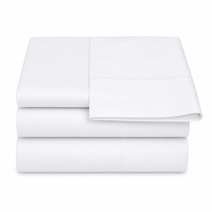 Conjunto Lençóis Kanjiru Branco Dreamura - lençóis em 100% algodão incluídos no bundle estudante