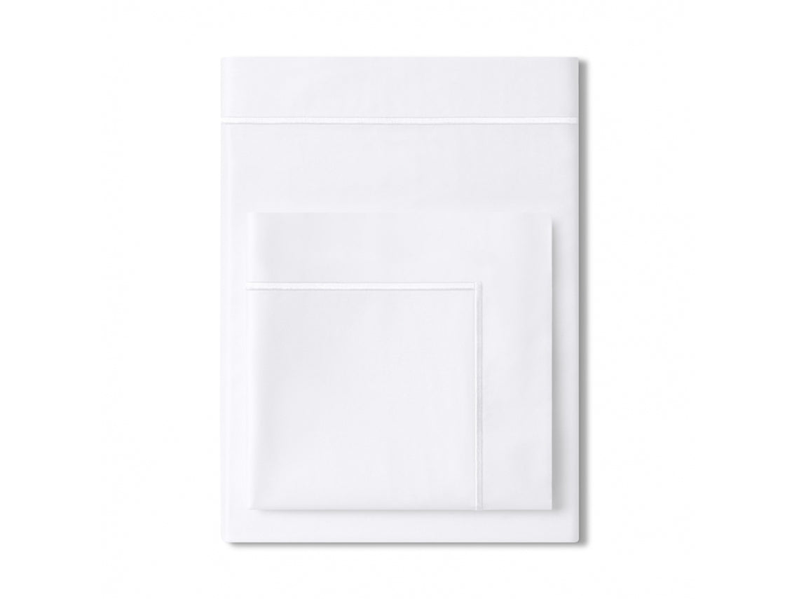 Conjunto Lençóis Saten Branco Dreamura - detalhe do tecido cetim acetinado