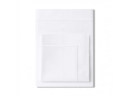 Conjunto Lençóis Saten Branco Dreamura - detalhe do tecido cetim acetinado