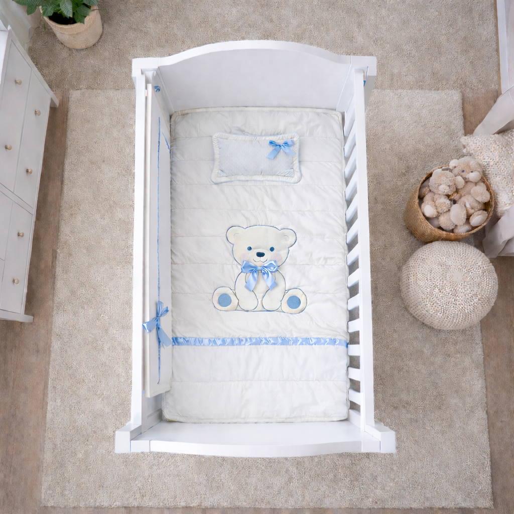 Conjunto Edredão + Resguardo + Almofada de Bebé Beppu