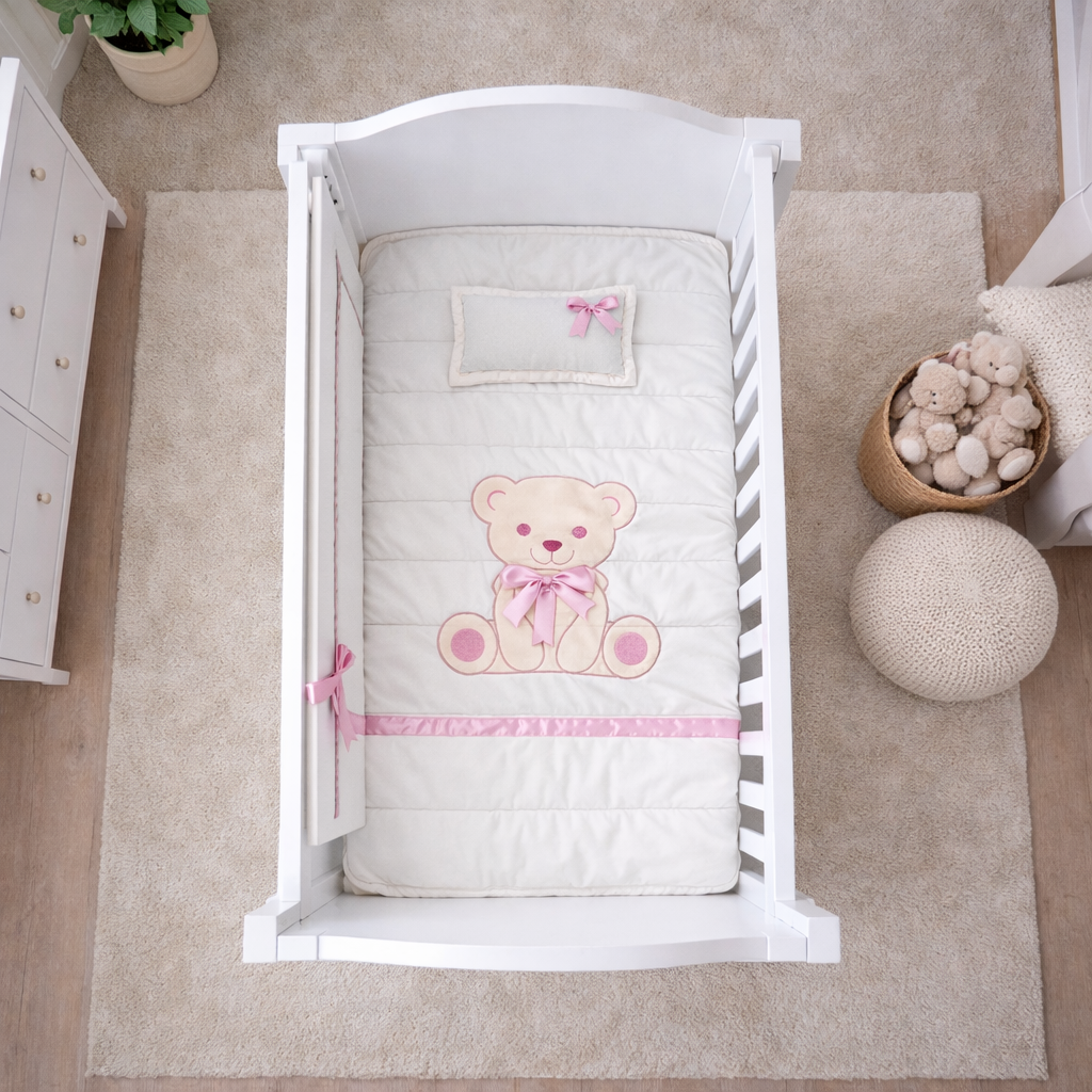 Conjunto Edredão + Resguardo + Almofada de Bebé Beppu