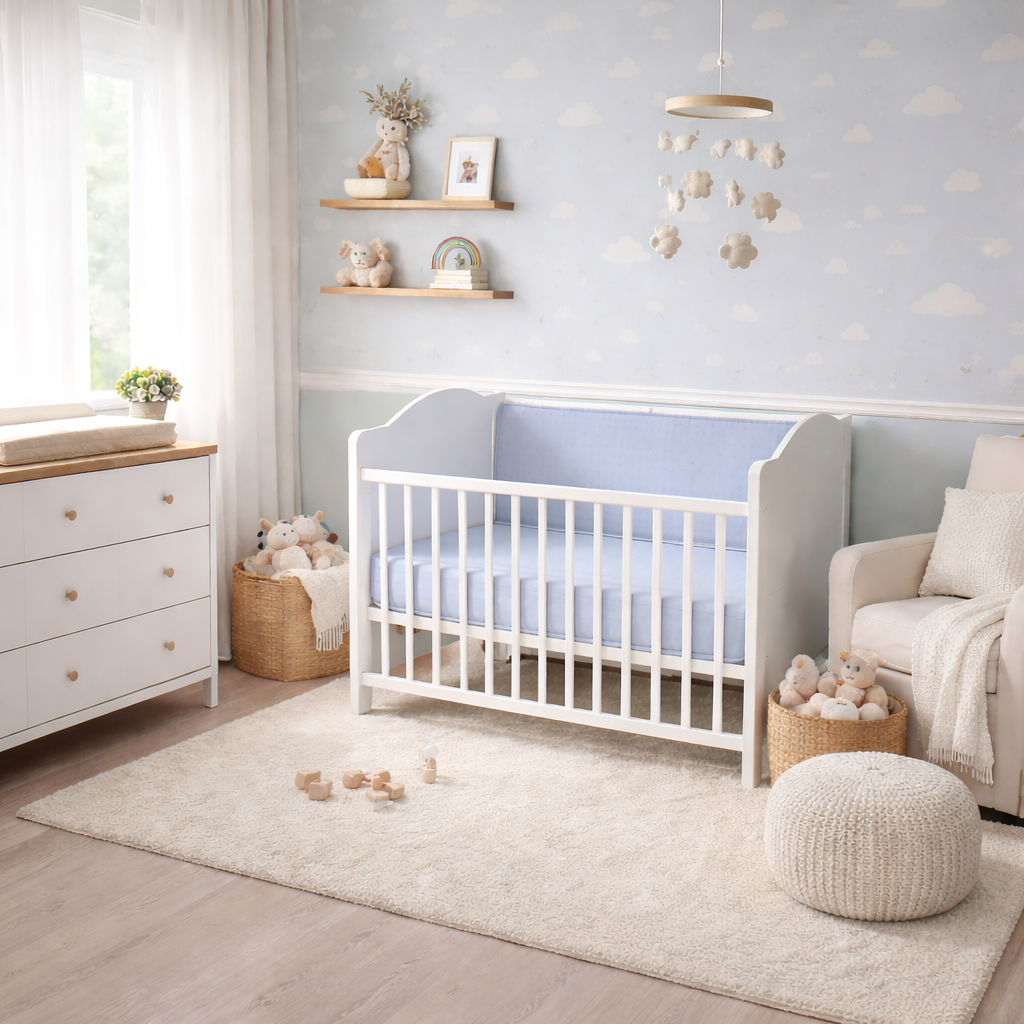 Conjunto Edredão e Resguardo de Bebé Okayama