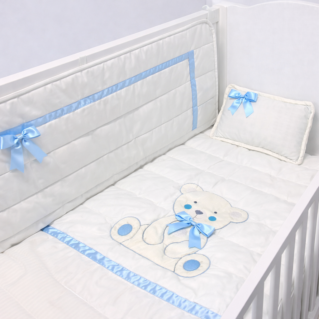 Conjunto Edredão + Resguardo + Almofada de Bebé Beppu